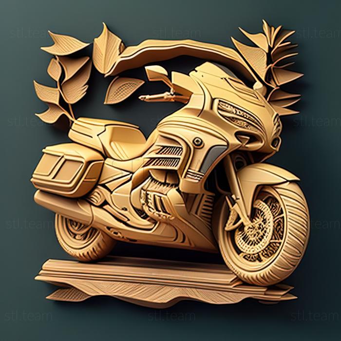 3D model Honda Gold Wing (STL)